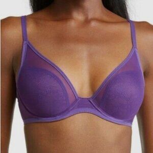 New NATORI 721267 Allium Escape Spacer Underwire T-shirt Bra Size 32DDD